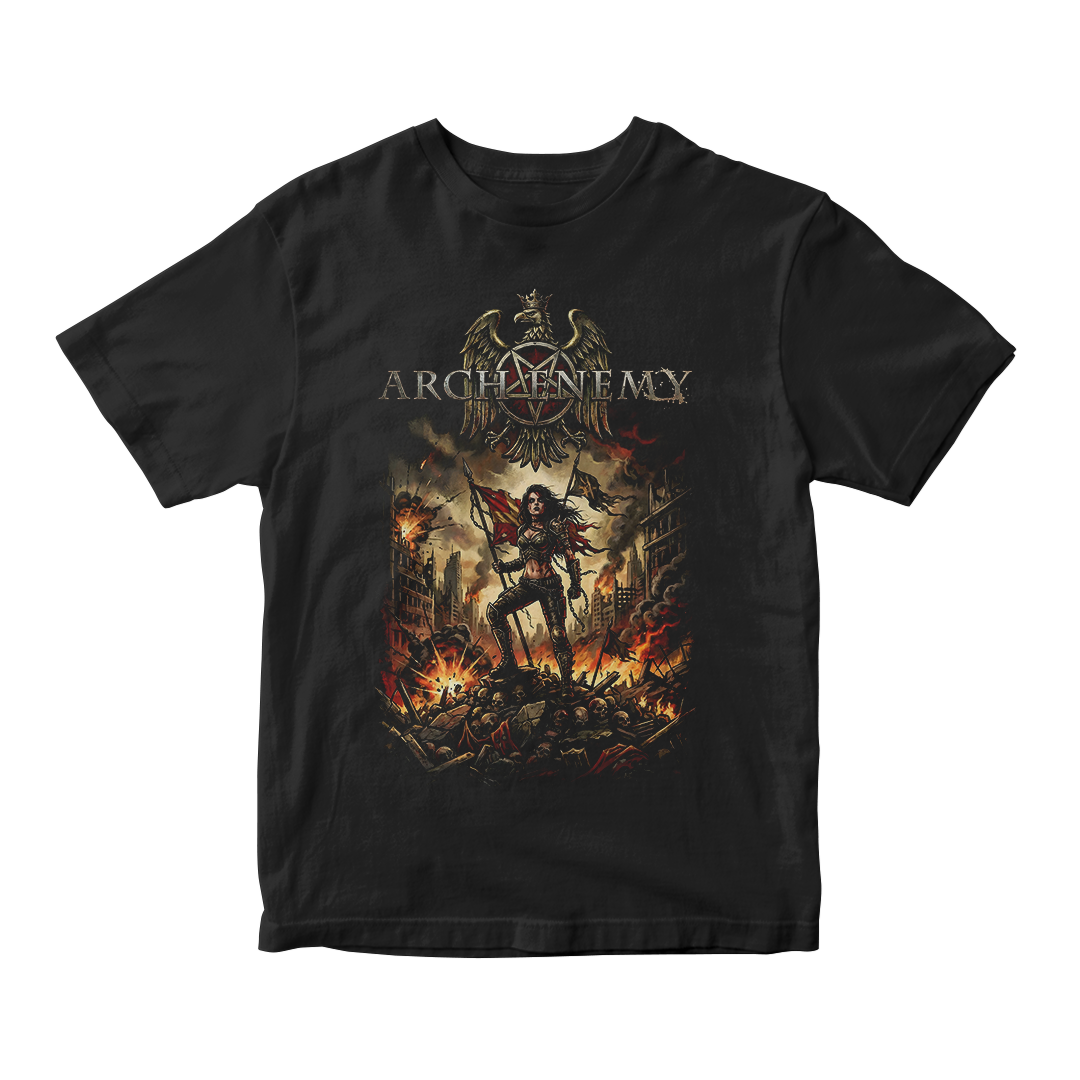 Camiseta Essencial Arch Enemy | Rebel Queen