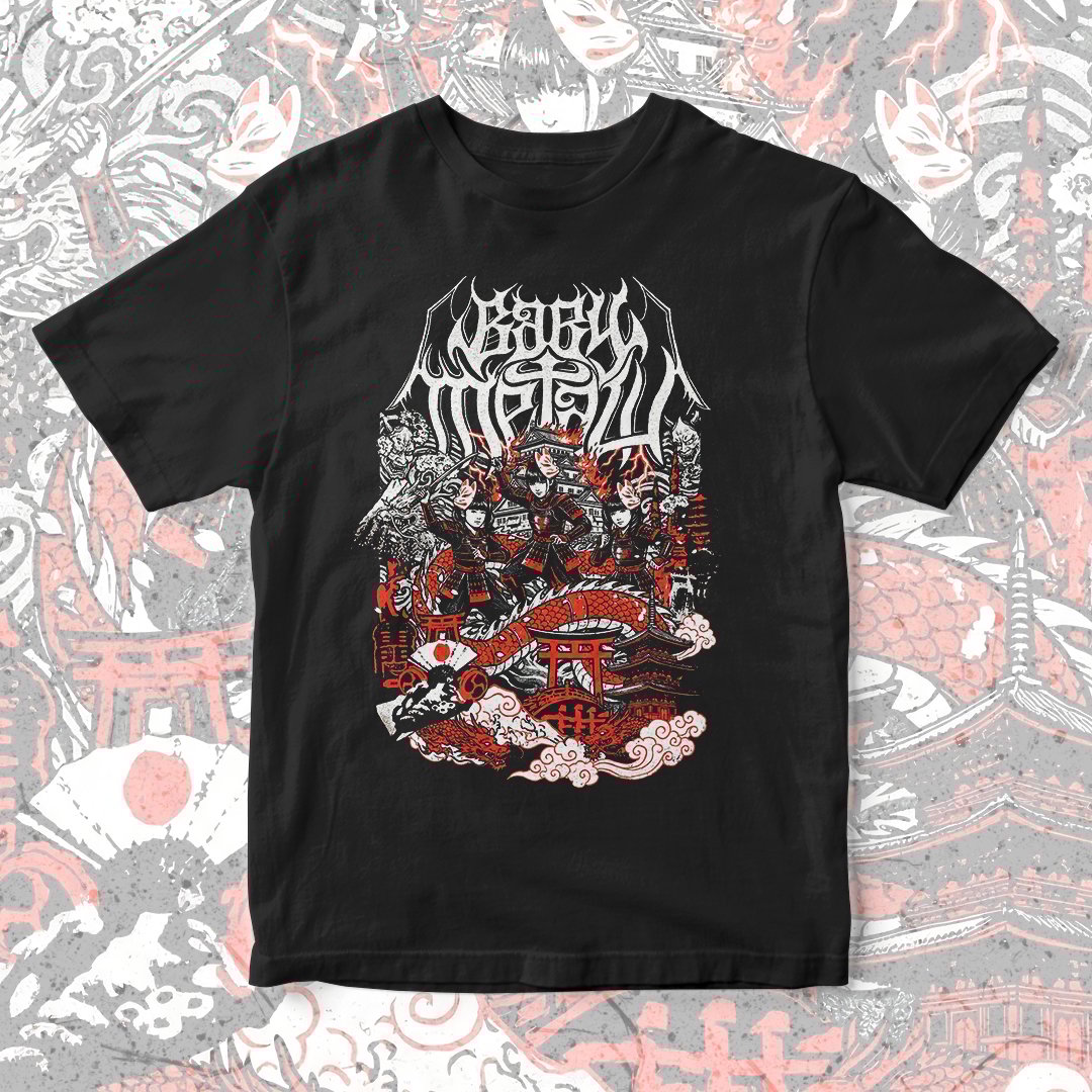 Nome do produto: Camiseta Babymetal | Metal Torii