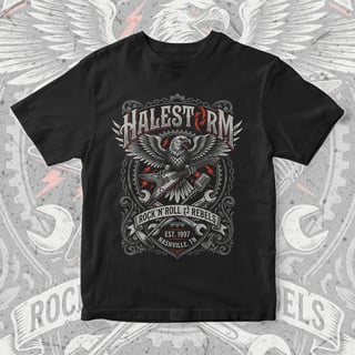 Camiseta Halestorm | Rock n Roll Rebels