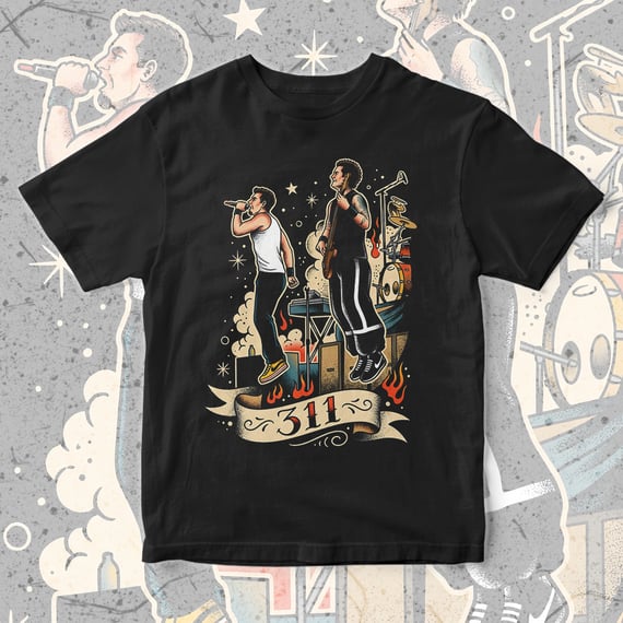 Camiseta 311 | Floating Groove