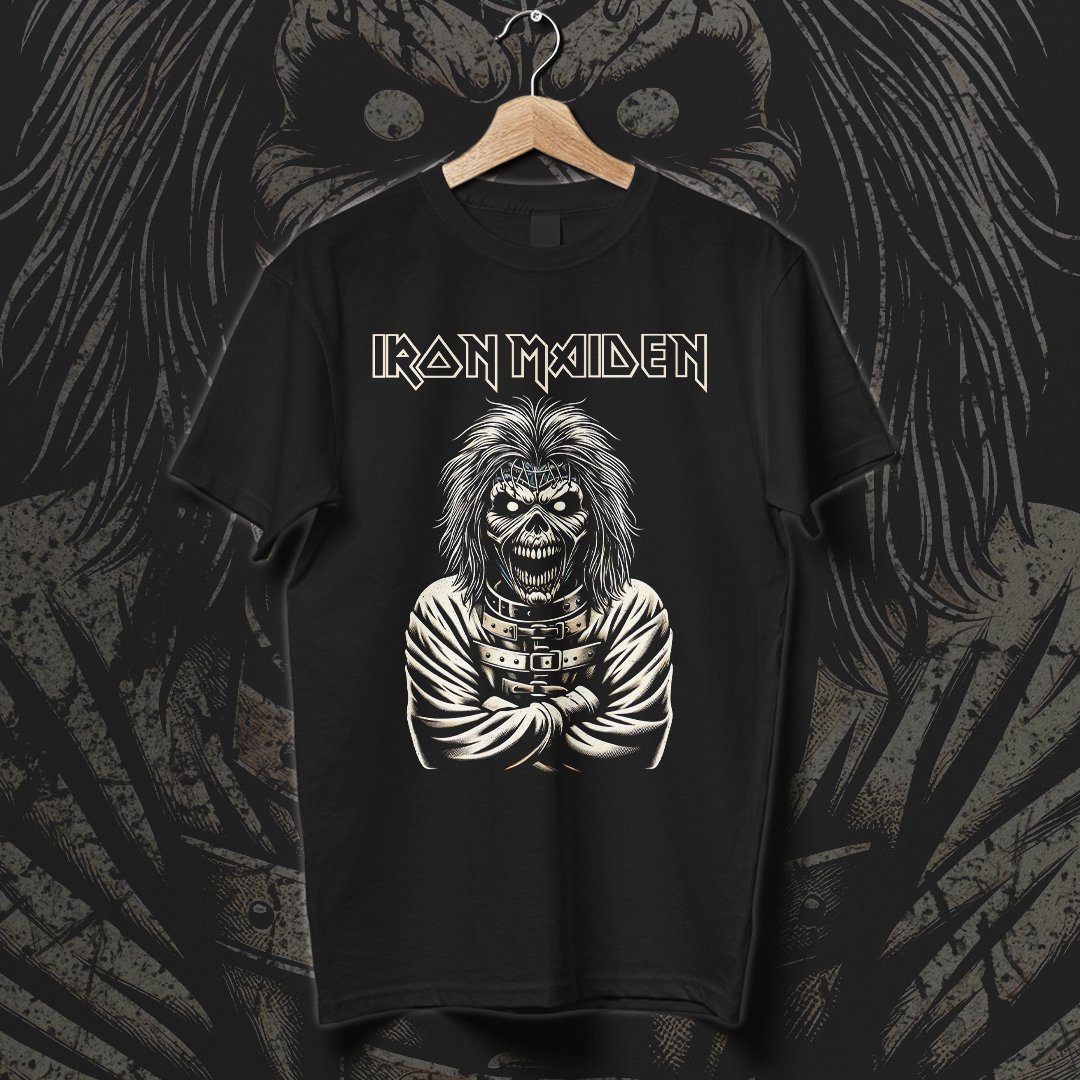 Nome do produto: Camiseta Iron Maiden | Piece of Madness