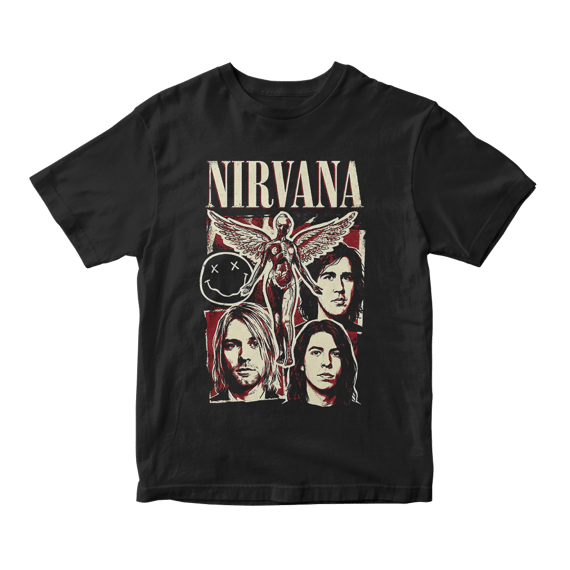 Camiseta Prime Nirvana | Grunge Icons