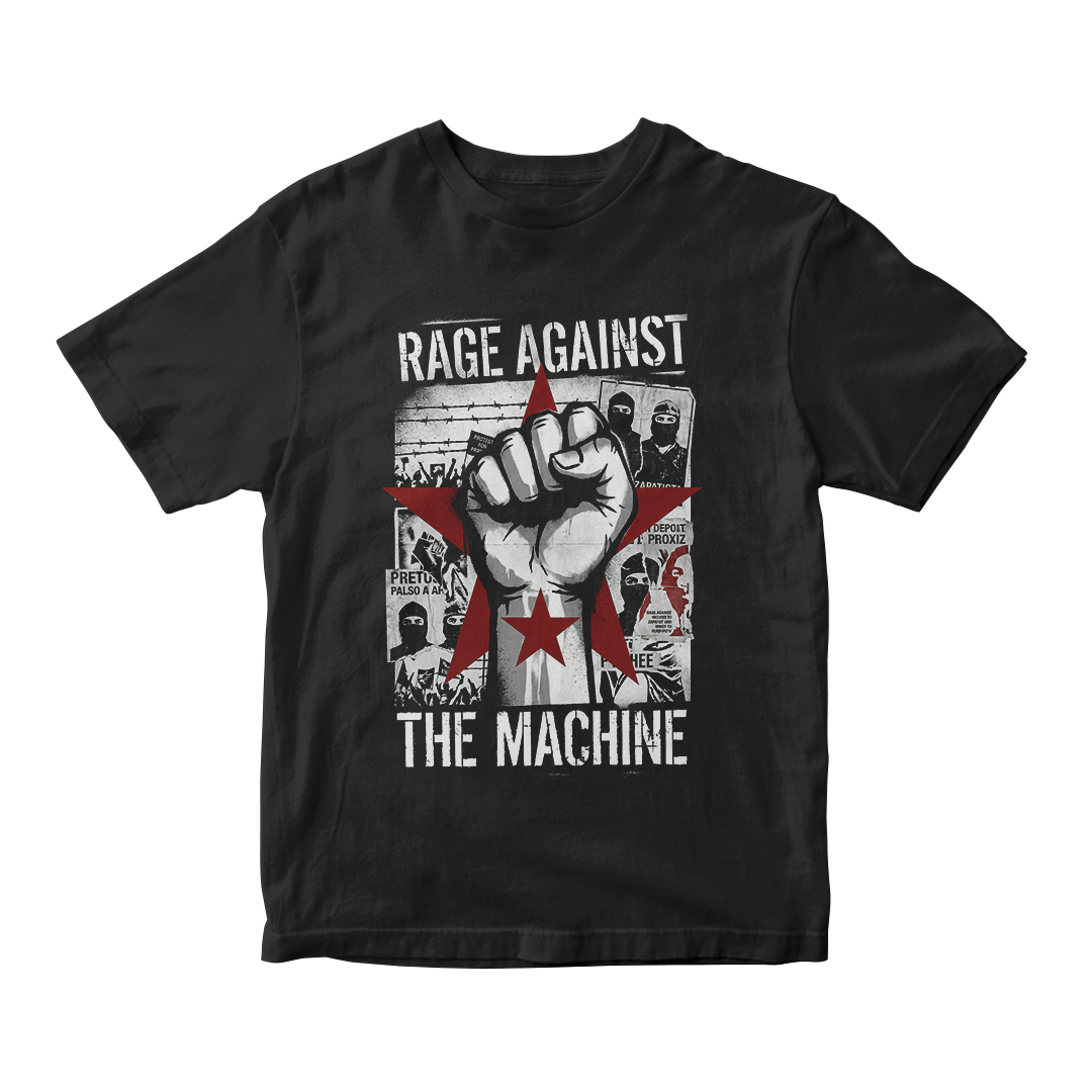 Nome do produto: Camiseta Prime Rage Against The Machine | Fist Up
