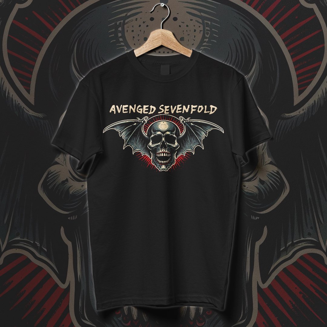 Nome do produto: Camiseta Avenged Sevenfold | The Bat of Death