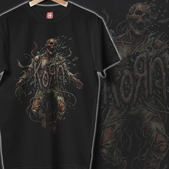 Camiseta Korn | Rotting Skull