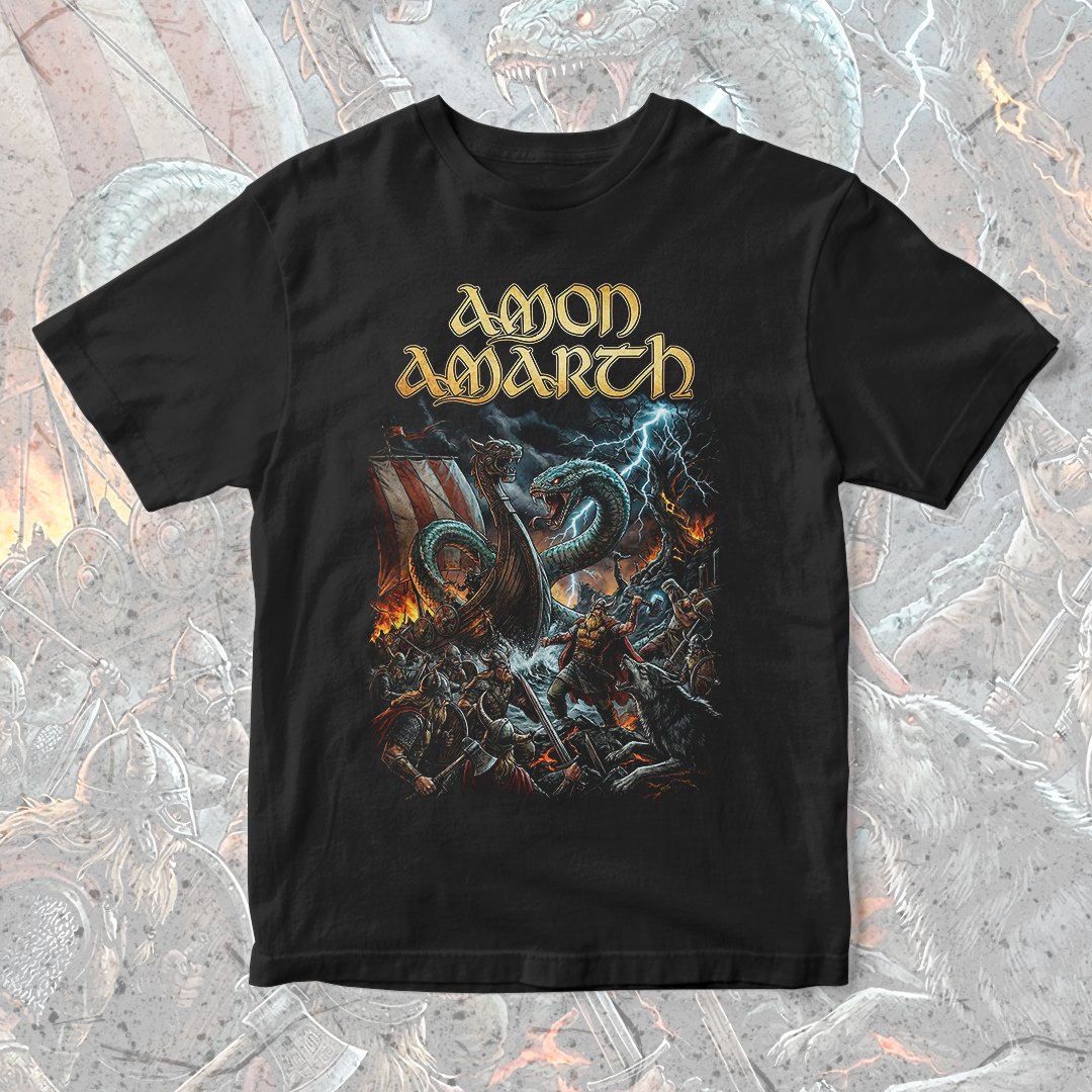 Nome do produto: Camiseta Amon Amarth | Rise Of Jormungand