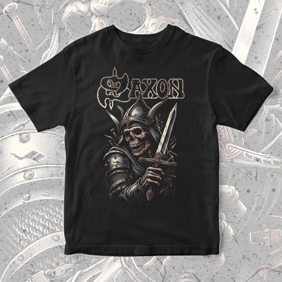 Camiseta Saxon | Steel Crusader
