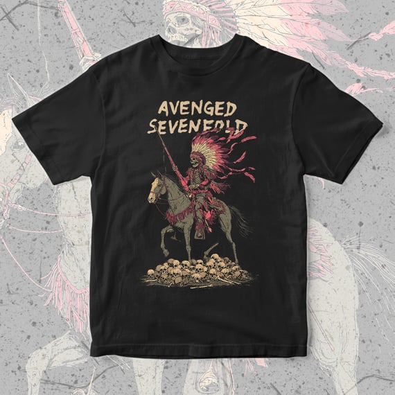 Camiseta Avenged Sevenfold | Smoke In The Signals