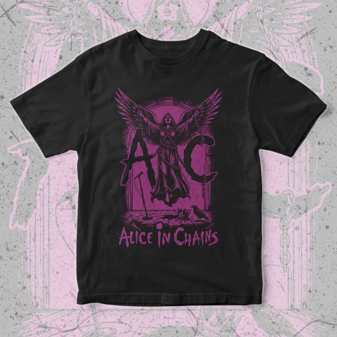 Nome do produto: Camiseta Alice in Chains | Freedom Chains