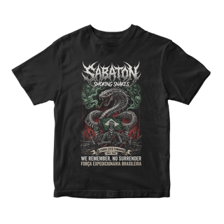 Camiseta Prime Sabaton | Smoking Snakes #3