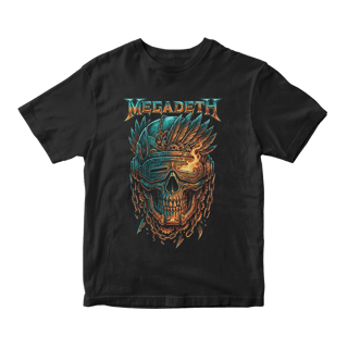 Camiseta Prime Megadeth | Flaming Vic