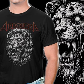 Nome do produto Camiseta Airbourne | Undead Roar