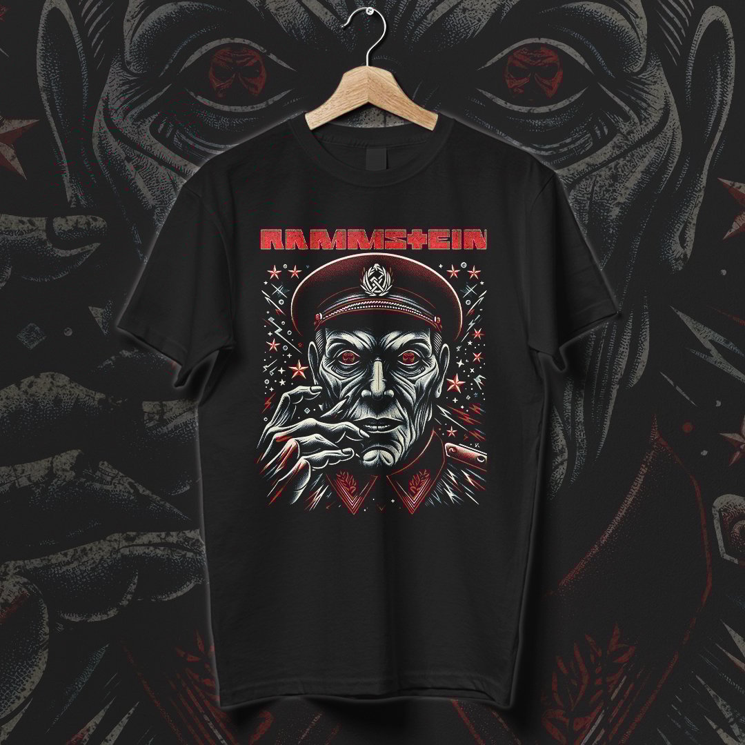 Nome do produto: Camiseta Rammstein | Mein Kommandant