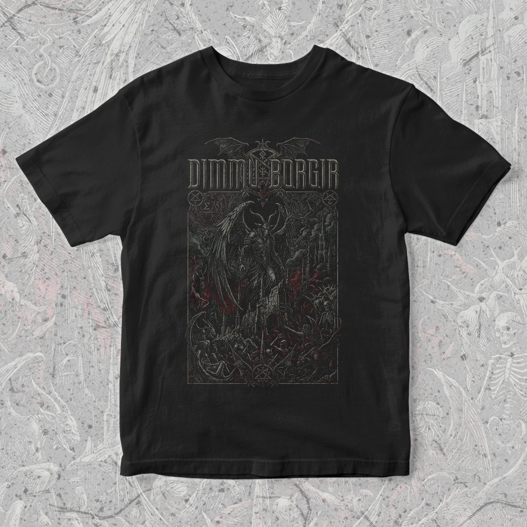 Nome do produto: Camiseta Dimmu Borgir | Fallen Dominion