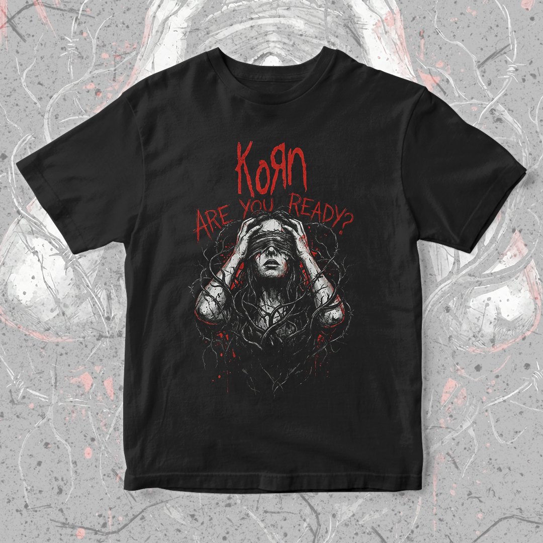 Nome do produto: Camiseta Korn | Are You Ready