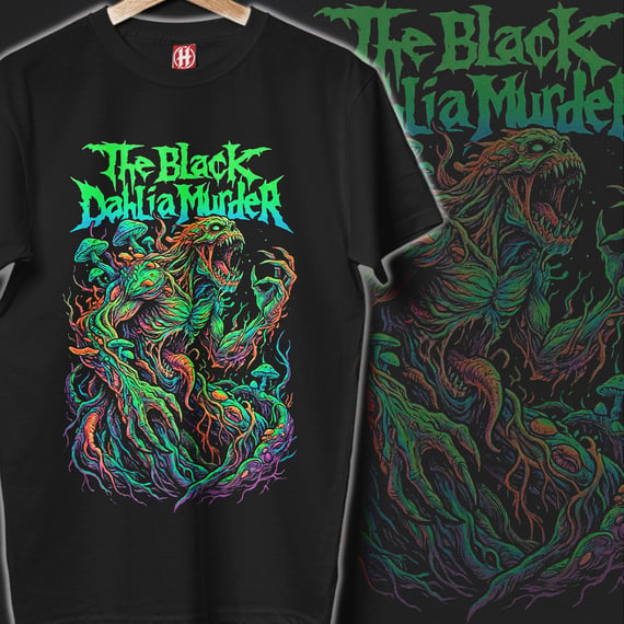 Camiseta The Black Dahlia Murder | Swamp Born