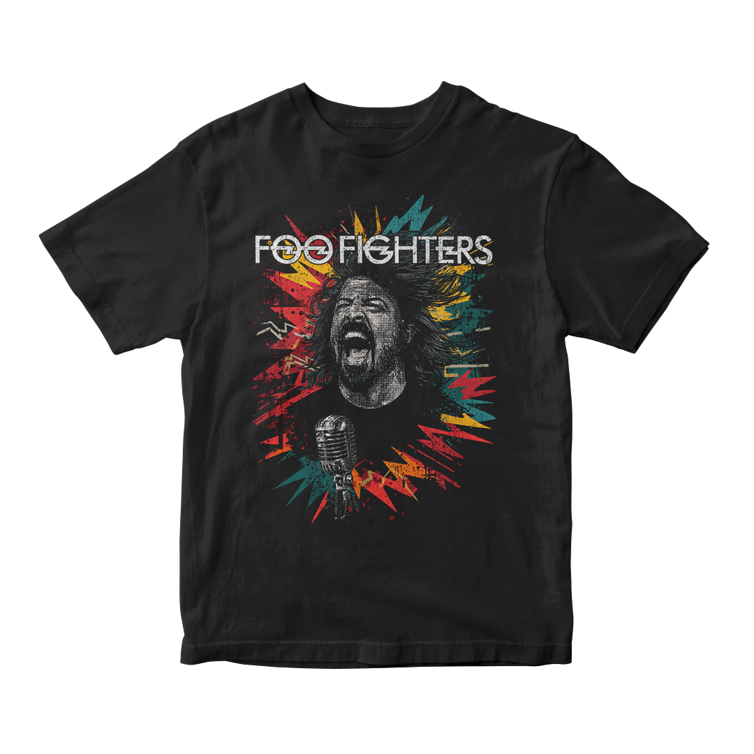 Nome do produto: Camiseta Essencial Foo Fighters | Grohl Yell