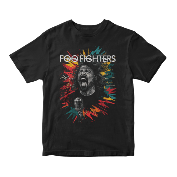 Camiseta Essencial Foo Fighters | Grohl Yell