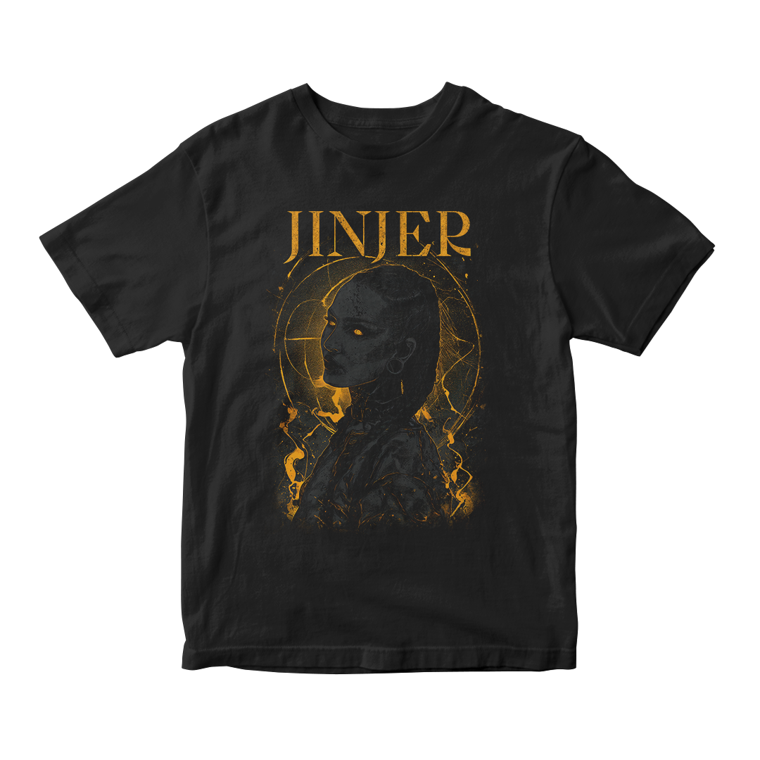Nome do produto: Camiseta Essencial Jinjer | Golden Gaze