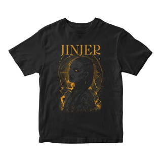 Camiseta Essencial Jinjer | Golden Gaze