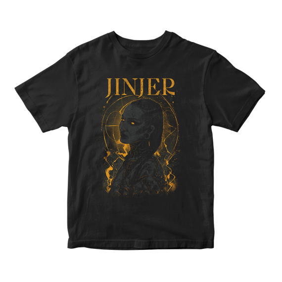 Camiseta Essencial Jinjer | Golden Gaze