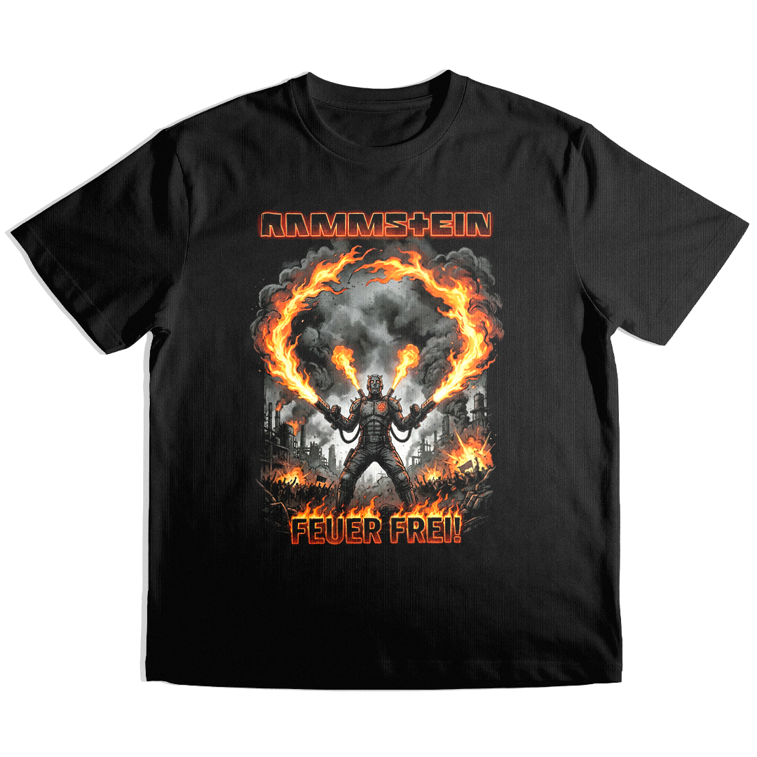Camiseta Essencial Rammstein | Feuer Frei