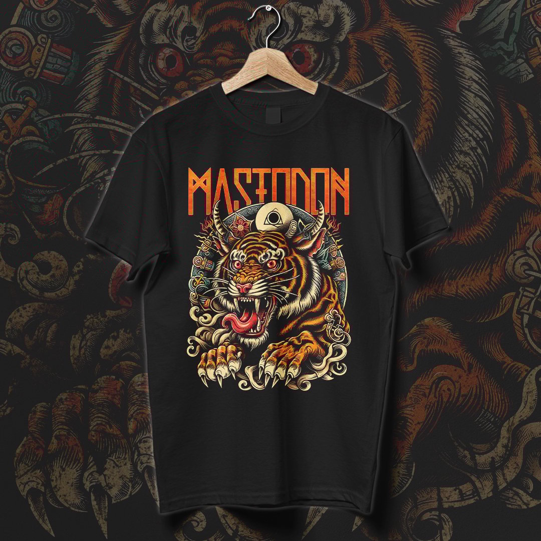 Nome do produto: Camiseta Mastodon | Striped Spirit
