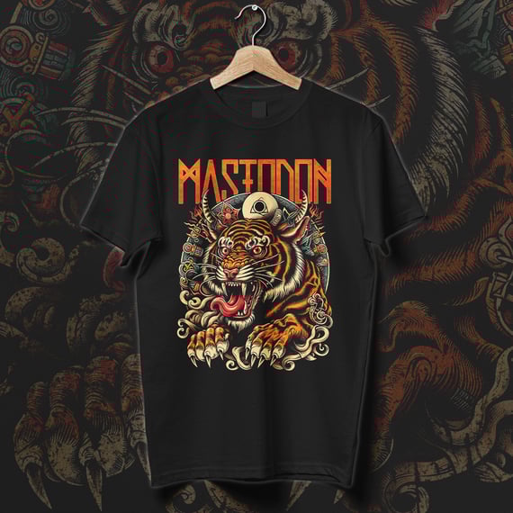 Camiseta Mastodon | Striped Spirit
