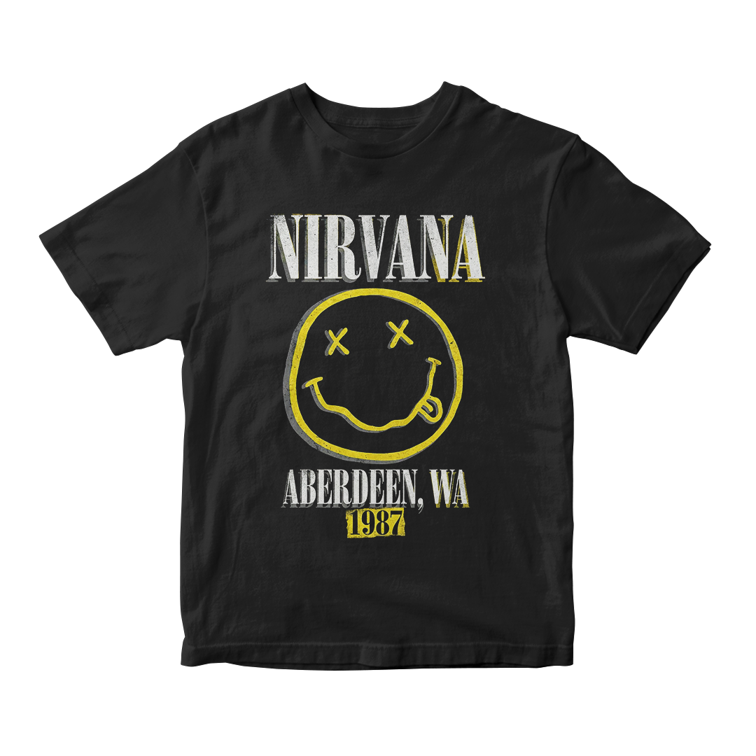 Nome do produto: Camiseta Prime Nirvana | Aberdeen 1987