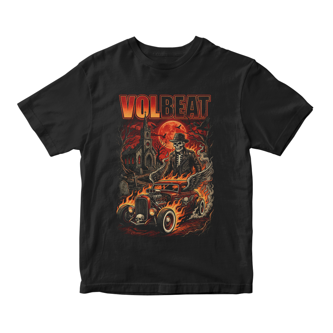 Nome do produto: Camiseta Prime Volbeat | Ghost Rider