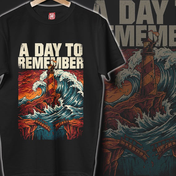 Camiseta A Day To Remember | The Lighthouse