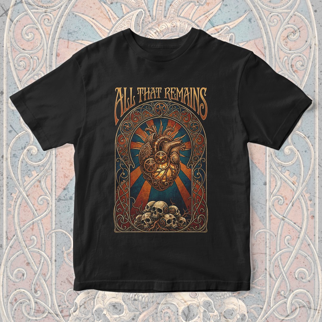Nome do produto: Camiseta All That Remains | The Heart Of The Machine