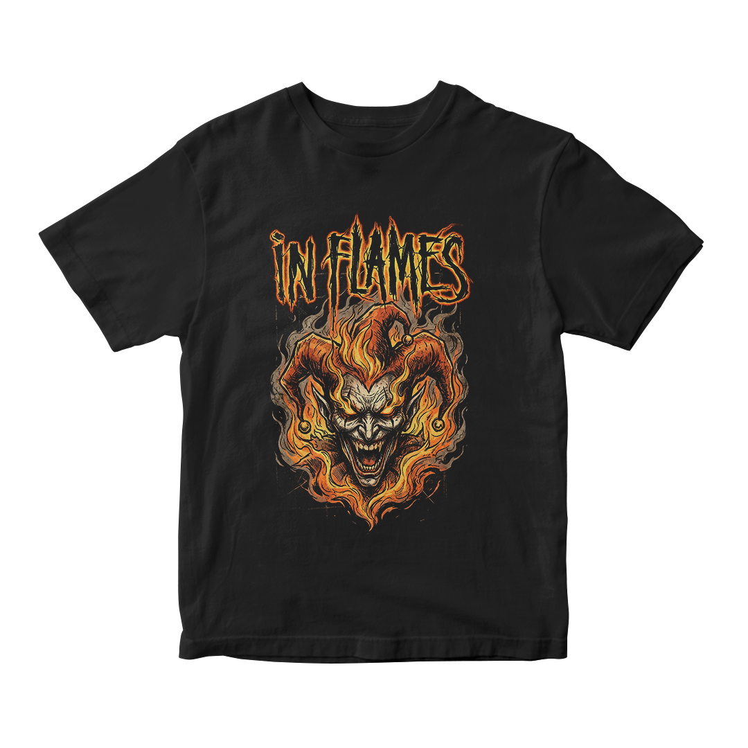 Camiseta Essencial In Flames | Jester Inferno