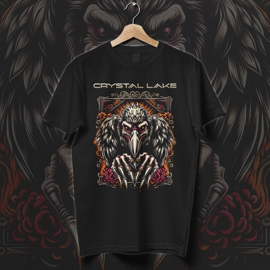 Nome do produto: Camiseta Crystal Lake | Carrion Crown