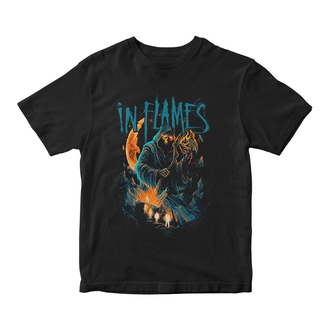 Camiseta Essencial In Flames | Moonfire Ritual