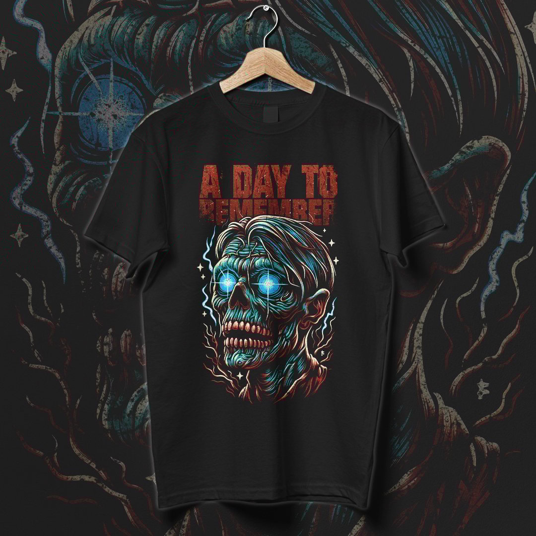Nome do produto: Camiseta A Day To Remember | Neon Undead