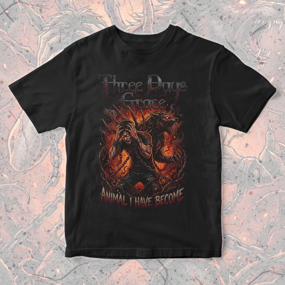 Nome do produto: Camiseta Three Days Grace | Animal I Have Become