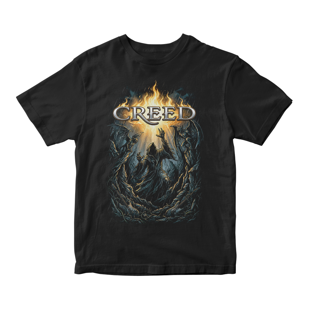 Nome do produto: Camiseta Essencial Creed | Mystic Prayers