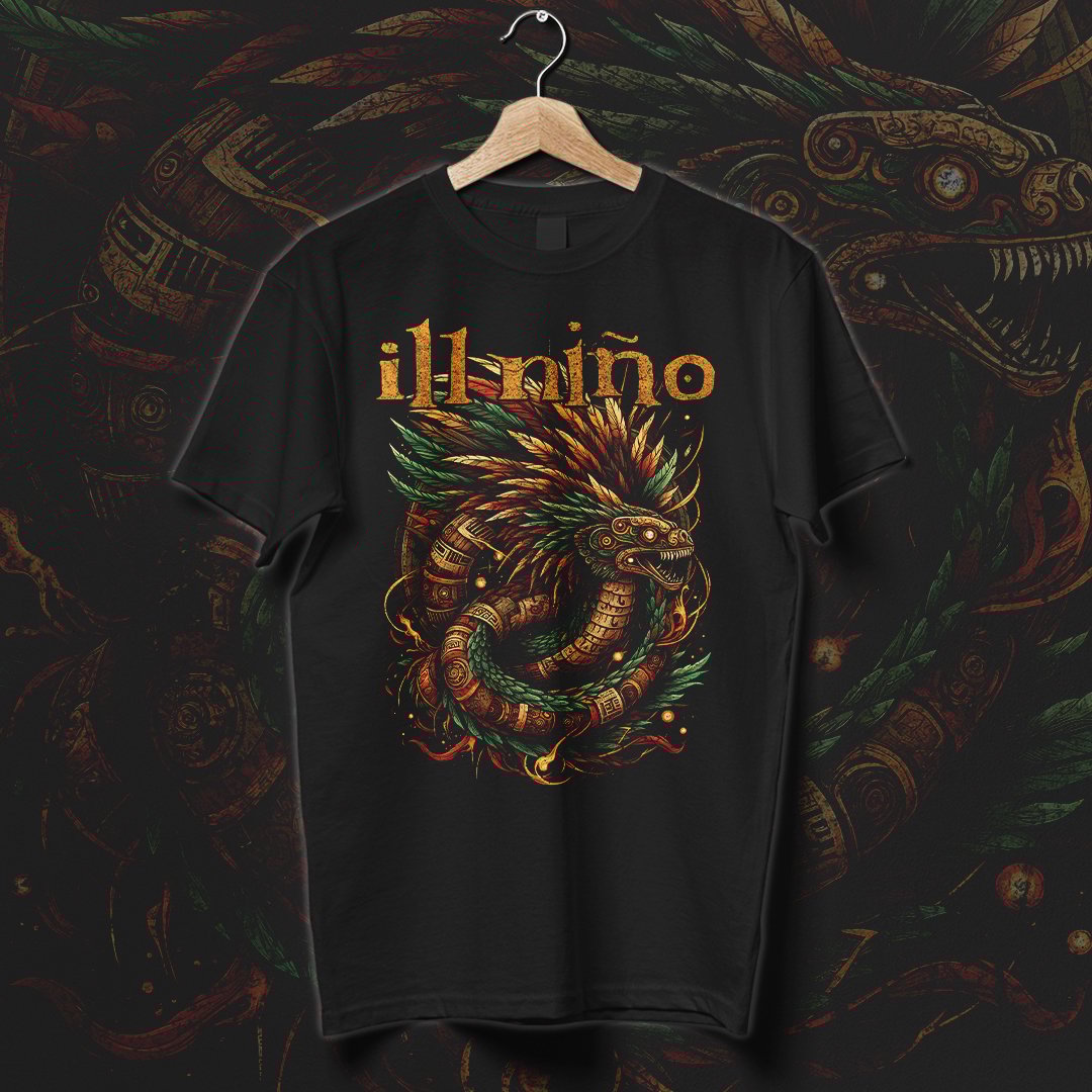 Nome do produto: Camiseta Ill Niño | Quetzacoatl 