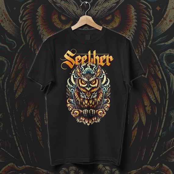 Camiseta Seether | Feathered Omen