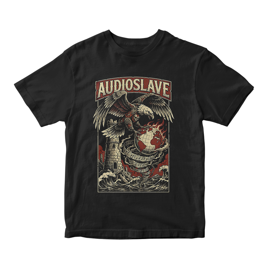 Nome do produto: Camiseta Essencial Audioslave | Highway Eagle