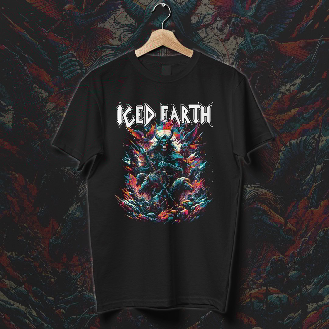 Nome do produto: Camiseta Iced Earth | The Ridden Dead