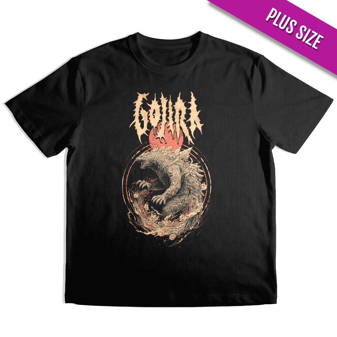 Camiseta Plus Size Gojira | Godzilla Unleashed