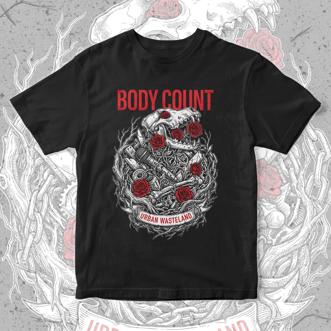 Nome do produto: Camiseta Body Count | Urban Wasteland