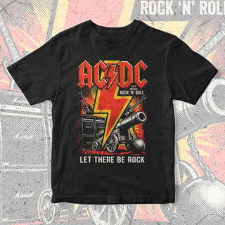Nome do produto Camiseta AC/DC | Let There Be Rock