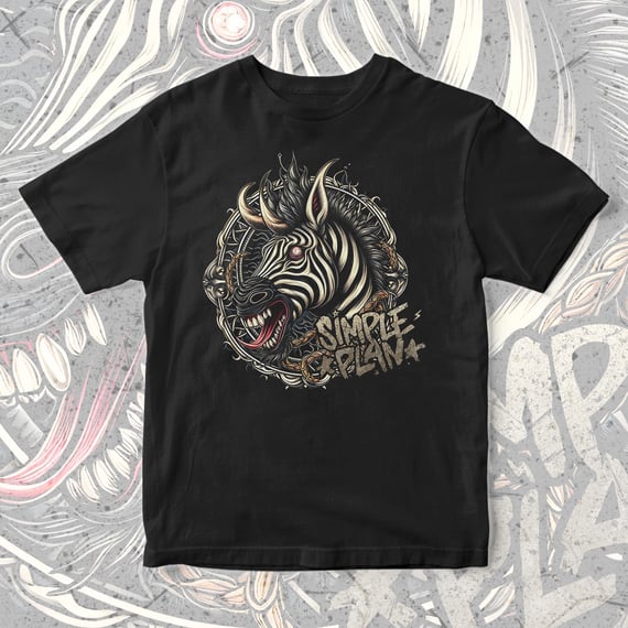 Camiseta Simple Plan | Just a Zebra
