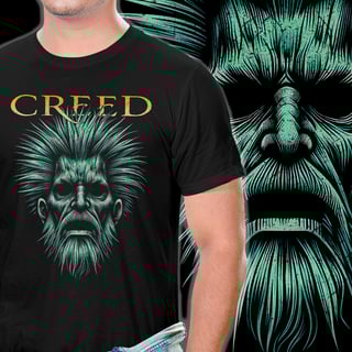 Nome do produto Camiseta Creed | Faceless Nightmare