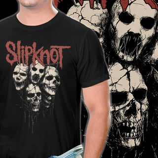 Nome do produto Camiseta Slipknot | Masked Fear