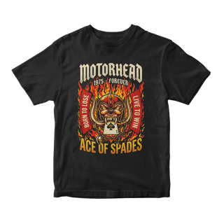Camiseta Prime Motorhead | Ace Of Fire