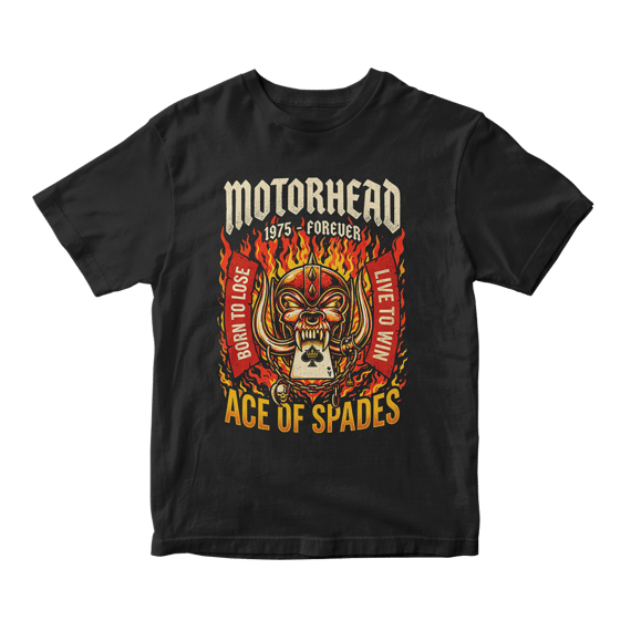 Camiseta Prime Motorhead | Ace Of Fire